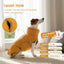 Puffer Waterproof Dog Jacket – Warm Winter Coat XS–3XL, Reflective & Adjustable