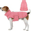 Puffer Waterproof Dog Jacket – Warm Winter Coat XS–3XL, Reflective & Adjustable