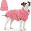 Puffer Waterproof Dog Jacket – Warm Winter Coat XS–3XL, Reflective & Adjustable
