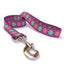 Purple Argyle Dog Leash