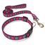 Purple Argyle Dog Collar