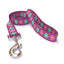 Purple Argyle Dog Leash