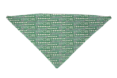 Reindeer Games Dog Bandana
