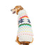 Rainbow Snowflake Dog Sweater