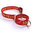 Personalized Martingale Collar with Name - Solid Colors
