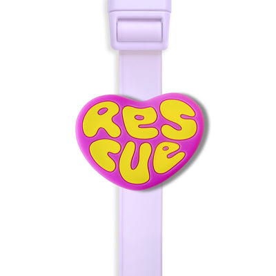 Rescue Magenta Jiby Dog Charm