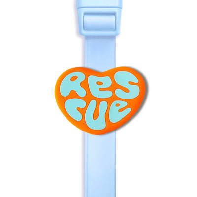 Rescue Orange Jiby Dog Charm