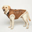 Retro Aviator Dog Jacket Faux Leather Sherpa Coat XS-3XL Winter