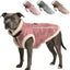 Retro Aviator Dog Jacket Faux Leather Sherpa Coat XS-3XL Winter