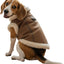 Retro Aviator Dog Jacket Faux Leather Sherpa Coat XS-3XL Winter