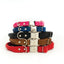Rolled Leather Quick-Release Dog Collar