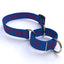 Personalized Martingale Collar with Name - Solid Colors