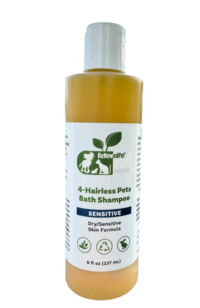 4-HAIRLESS PETS SENSITIVE SHAMPOO