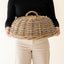Rattan Cloche Dome Food Cover
