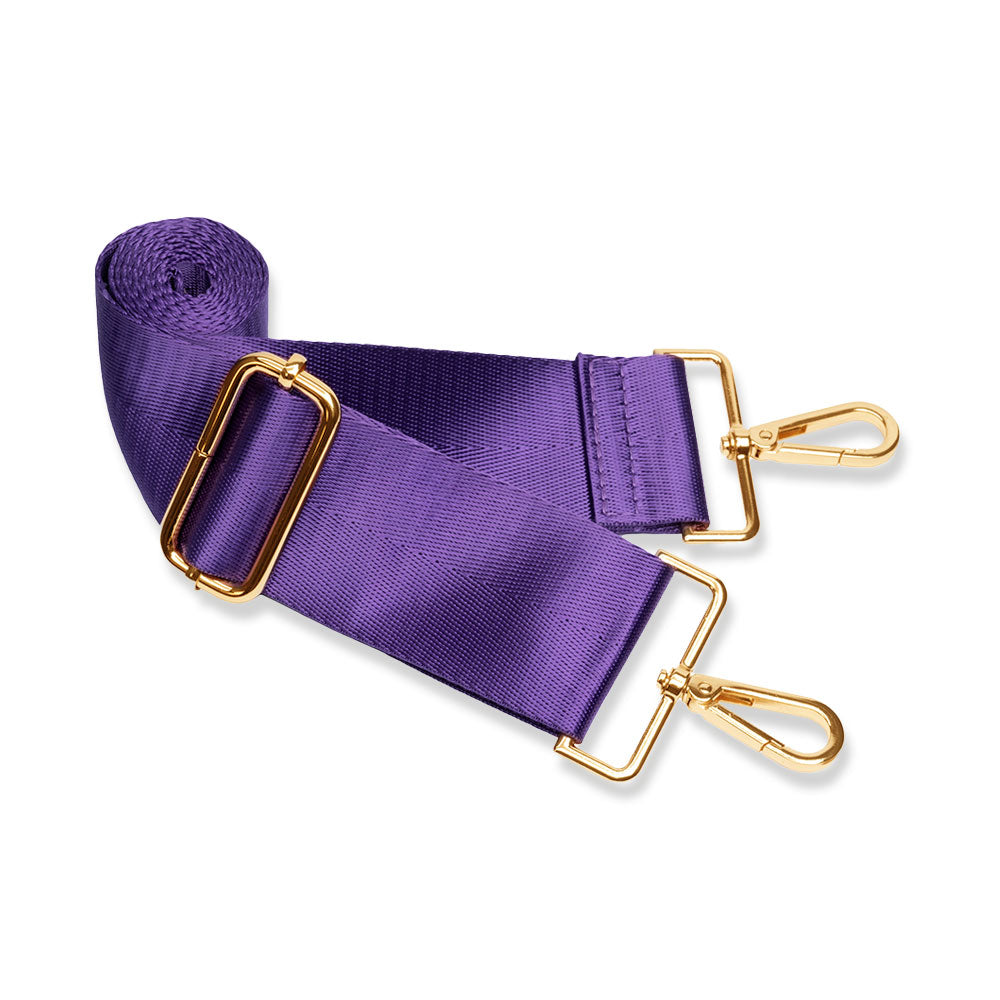 Deep Violet Matte HydroBag® with Matching Solid Strap