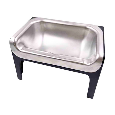Fluff Trough Stainless Steel Set