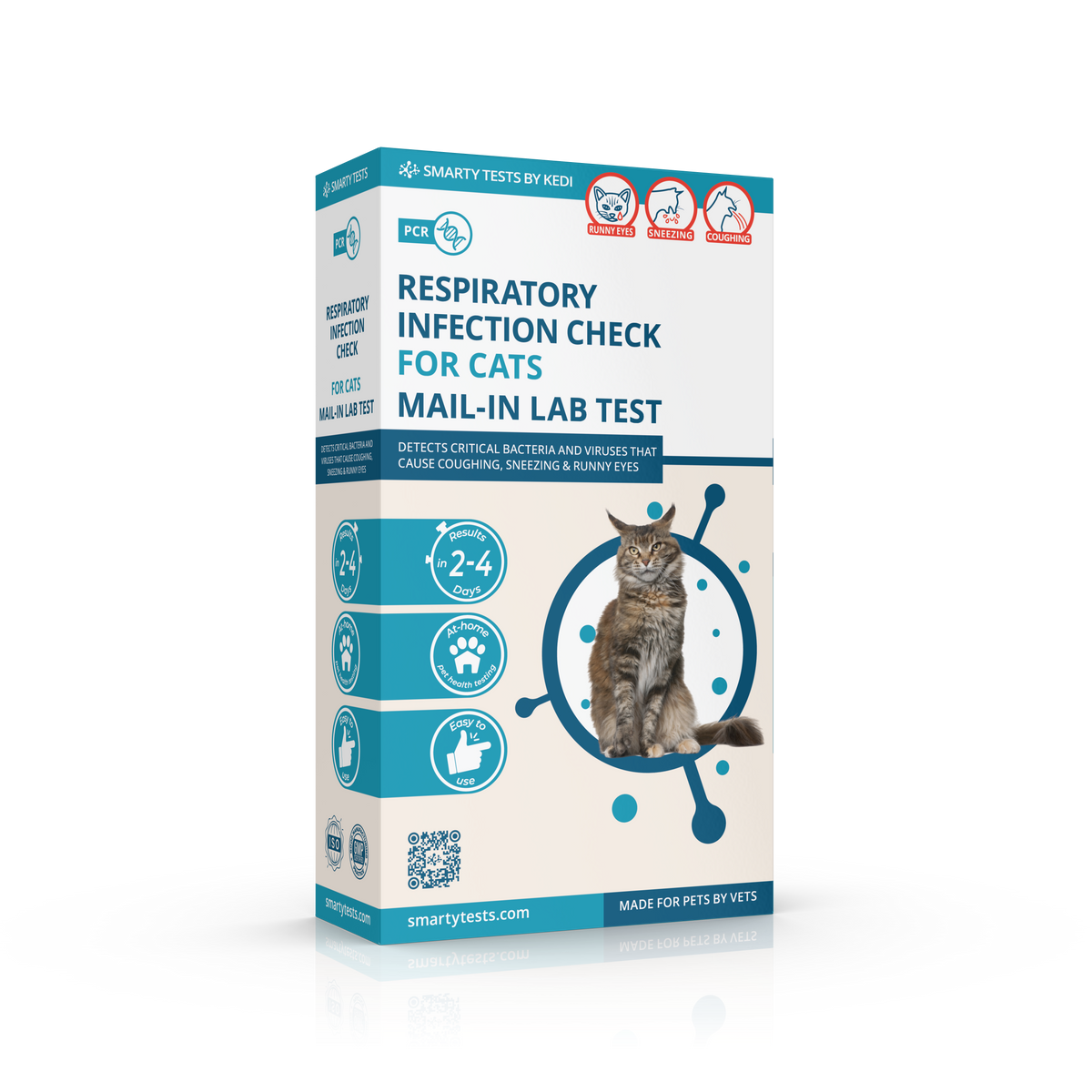 Respiratory Infection Check for Cats (PCR) - At-Home Cat Lab Test | Kedi Labs