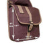 Tahoe Large Multi Pocket Canvas Saddle Bag w Cell Phone Pocket
