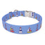 Sailboats and Lighthouses Dog Collar