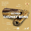 Ostrich Chunky Bones (5" x 2" - 2 Pack): The Long-Lasting, Flavor-Packed Bones for Medium to Large Dogs