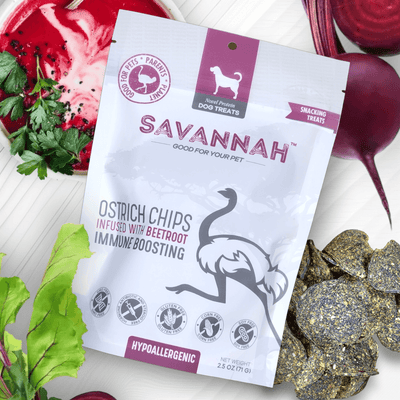 Moderate Chewer Small Box — 6 Ostrich Treats for Everyday Chewers