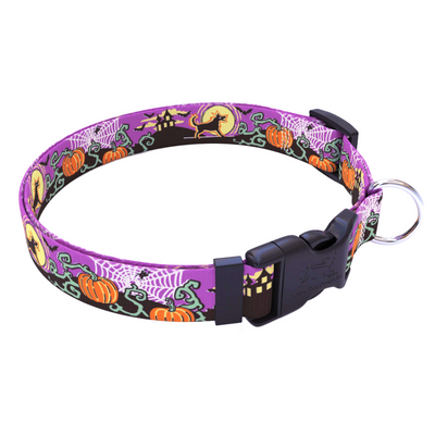 Scary Night Dog Collar