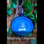 Single Blue Silicone Collapsible Travel Bowl - 12oz