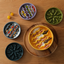 [Macaroni] Slow Feeder Dog Bowls - Yellow / Frozen Blue / Purple