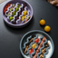 [Macaroni] Slow Feeder Dog Bowls - Yellow / Frozen Blue / Purple