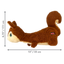 Kong Scruffs Squirrel Medium/Large