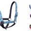 Tahoe Tack Nylon Overlay Sheep and Goat Halter with Padded Noseband - 6 Month Warranty