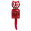 Retro Red Kitchen Edition Kit-Cat Klock