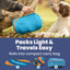 Travel Dog Bed - Foldable & Packable for Travel, Road Trip, Camping