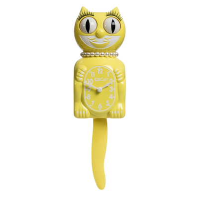 Spring Daffodil Lady Limited Edition Kit-Cat Klock