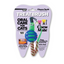 Oral Care Floss & Treat Toothbrush Toy for Cats