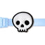 Skull Jiby Dog Charm