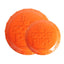 Bottle Top Flyer Rubber Frisbee for Dogs | Orange | Vet Approved | USA Made