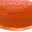 Bottle Top Flyer Rubber Frisbee for Dogs | Orange | Vet Approved | USA Made