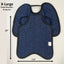 Hen Saver Chicken Saddle for Hens with Shoulder Protectors (Made in USA Hen Apron)