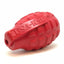 USA-K9 Grenade Rubber Dog Chew Toy | K9 Handler Reward Toy | Red & Blue | USA Made