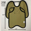 Hen Saver Chicken Saddle for Hens with Shoulder Protectors (Made in USA Hen Apron)