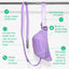 Original Hands-Free Neoprene Dog Walking Bag with 4ft Leash