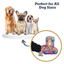 Slow Biker Plush Dog Toy with Squeaker & Crinkle Paper