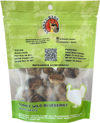 Snarky Bark Cookie Turkey Wild Blueberry