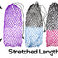 Derby Originals Set of 2 Superior Slow Feed 56" Soft Mesh Hanging Hay Net for Horses
