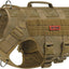 Tactical No-Pull Dog Harness – Mesh Military Vest with Handles for S -XL Dogs