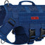 Tactical No-Pull Dog Harness – Mesh Military Vest with Handles for S -XL Dogs