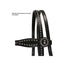 Tahoe Black Diamond Crystal Headstall & Breast Collar Set USA