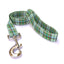 Tartan Plaid Green Dog Leash