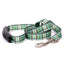 Tartan Plaid Green Dog Leash